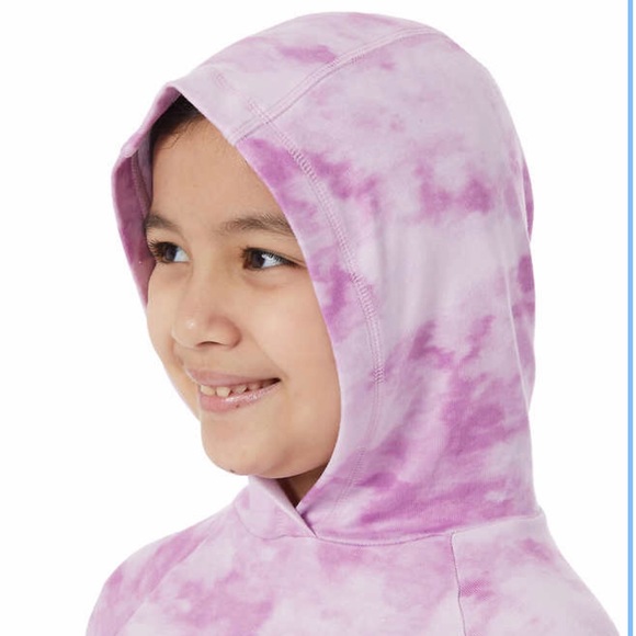 🆕 Youth 32 Degrees Hoodie & Jogger Set Purple Tie Dye Size 7/8 - Picture 3 of 7